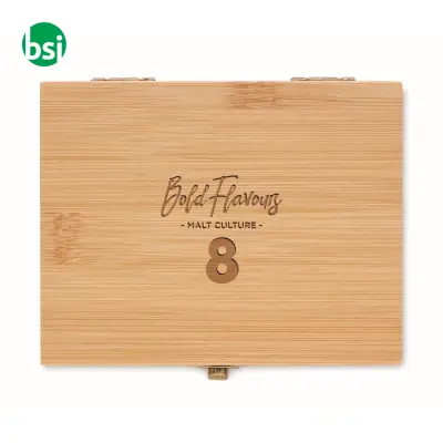 Whisky set in bamboo box - DUNDALK - Immagine 7