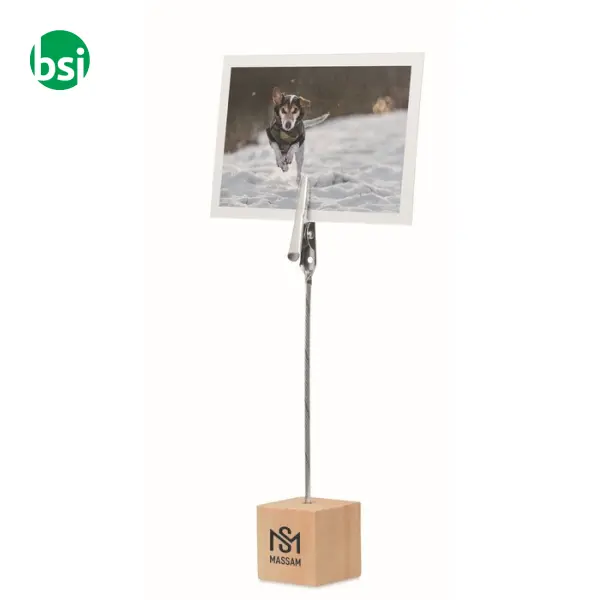 Pine wooden clip holder - HELLO CLIP -  2