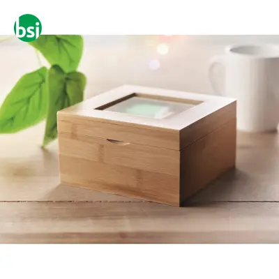 Bamboo tea box - CAMPO TEA - Immagine 2