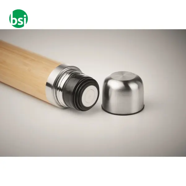 Thermoflask with bamboo cover - 400ml - CHAN BAMBOO -  13