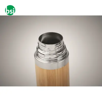 Thermoflask with bamboo cover - 400ml - CHAN BAMBOO - Immagine 14