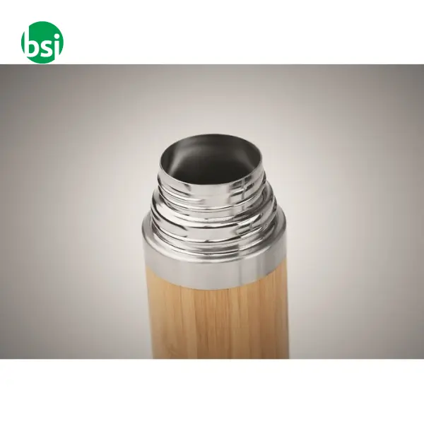 Thermoflask with bamboo cover - 400ml - CHAN BAMBOO -  14