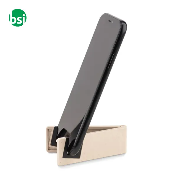 Phone holder bamboo fibre/PP - STANDOL+ -  4