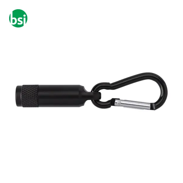 Aluminium mini torch with carabiner Tracy -  3