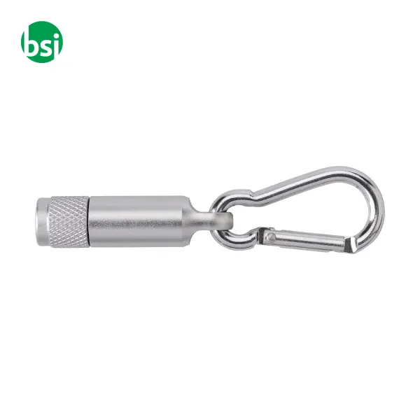 Aluminium mini torch with carabiner Tracy -  6