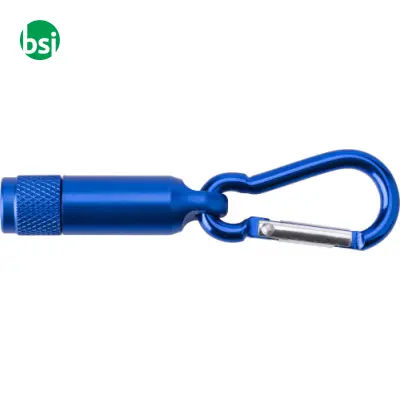 Aluminium mini torch with carabiner Tracy - Immagine 7