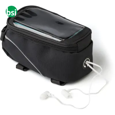 Polyester bicycle handle bar bag Priya - Immagine 7