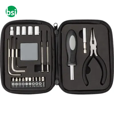 Bonded leather case tool kit Lani - Immagine 4