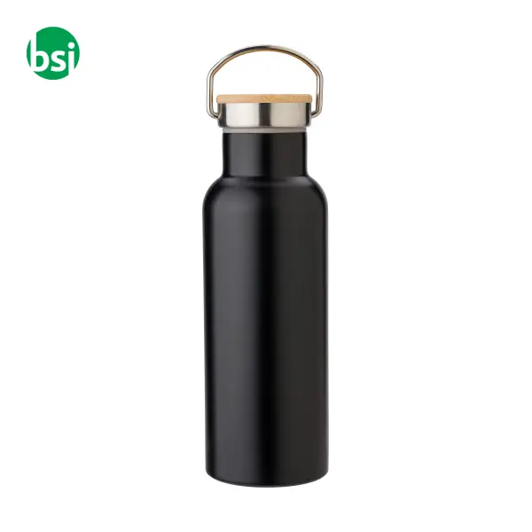 Stainless steel double-walled drinking bottle -  4