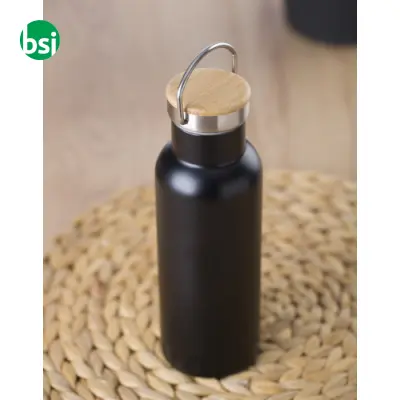Stainless steel double-walled drinking bottle - Immagine 3