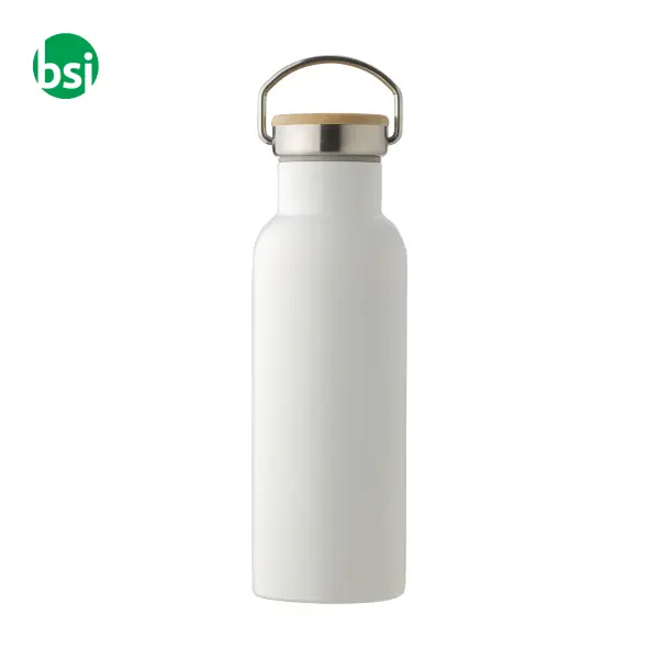 Stainless steel double-walled drinking bottle -  9