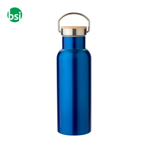 Stainless steel double-walled drinking bottle -  5