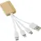 Bamboo charging cable Brandan - Anteprima 1