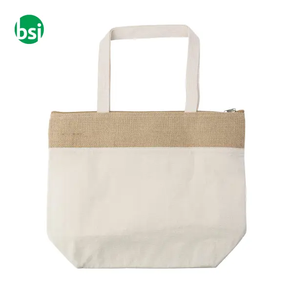 Cotton jute cooler bag Randy -  2
