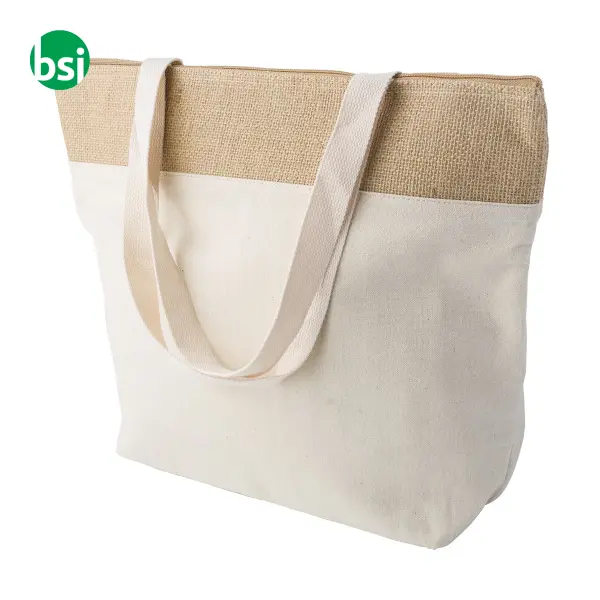 Cotton jute cooler bag Randy -  1