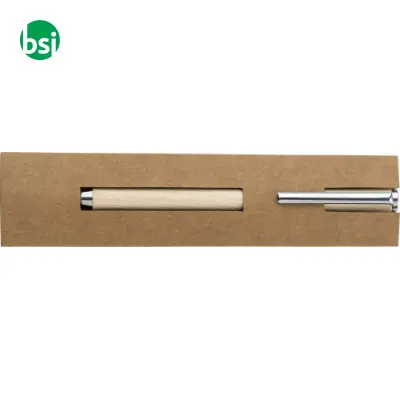 Maple wooden ballpen Lucienne - Immagine 2