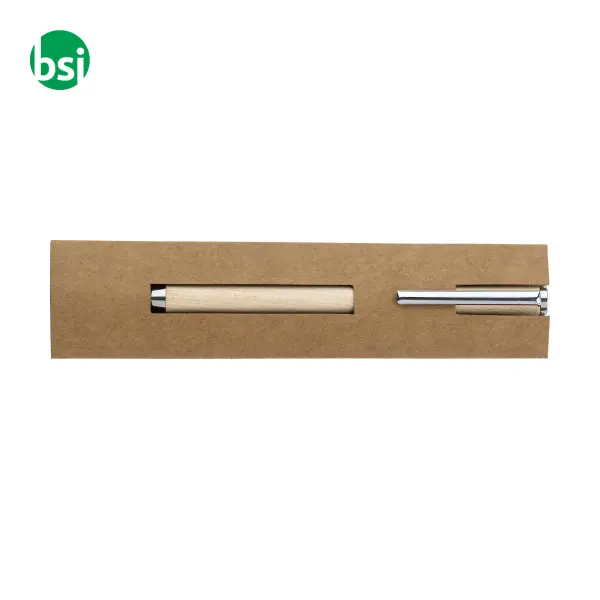 Maple wooden ballpen Lucienne -  2