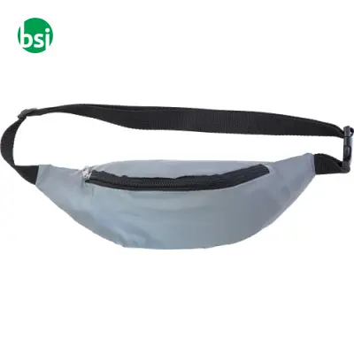 Polyester reflective waist bag Jocelyn - Immagine 2
