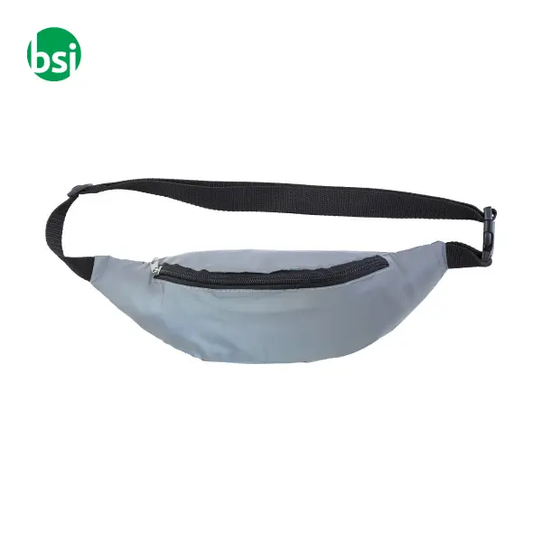 Polyester reflective waist bag Jocelyn -  2