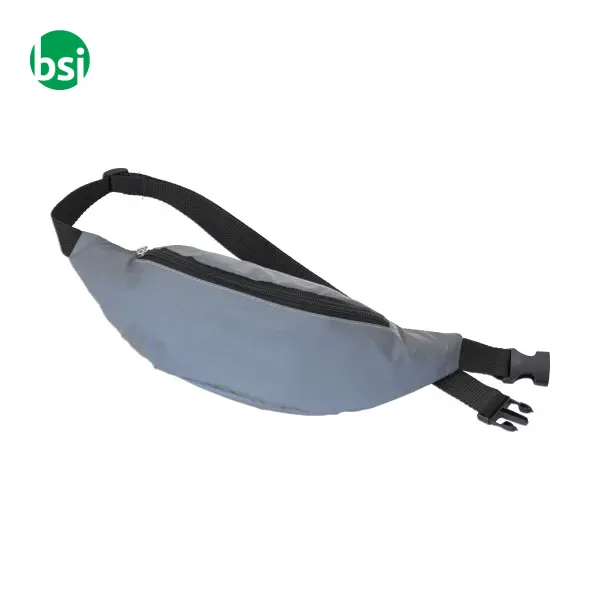 Polyester reflective waist bag Jocelyn -  1