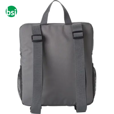Recycled polyester cooler backpack Elliott - Immagine 3