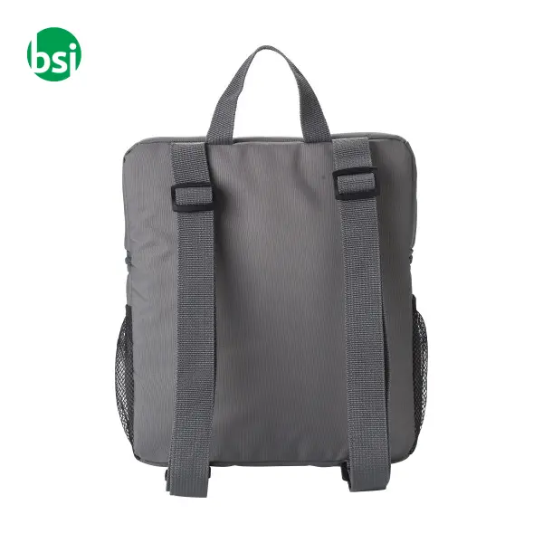 Recycled polyester cooler backpack Elliott -  3
