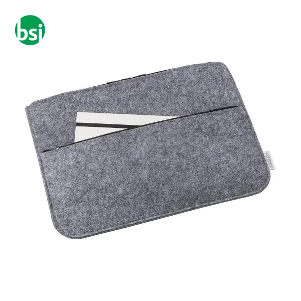 RPET felt laptop pouch Emilia -  3
