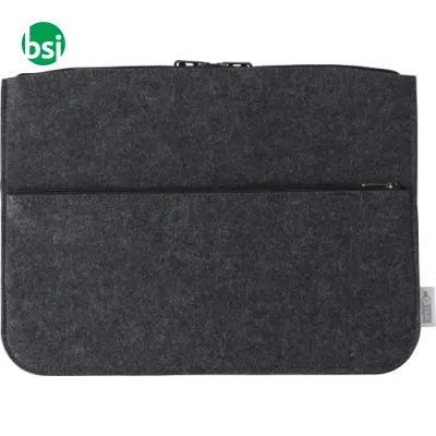 RPET felt laptop pouch Emilia - Immagine 4