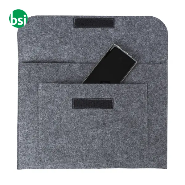 RPET felt document bag Riley -  3