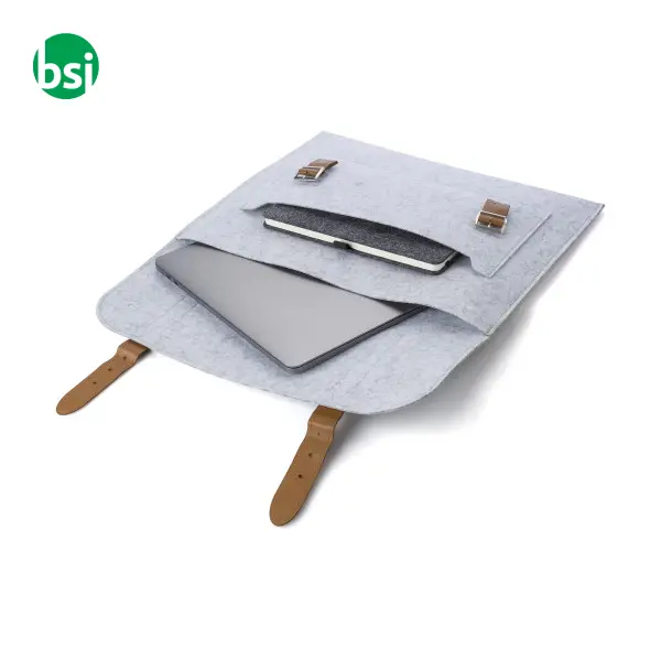 RPET felt document bag Amelia -  4