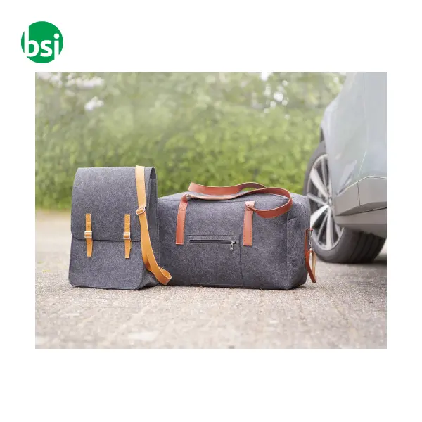 RPET felt document bag Amelia -  8