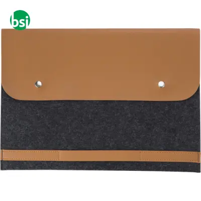 RPET felt laptop pouch Jonathan - Immagine 5