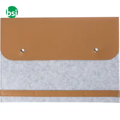 RPET felt laptop pouch Jonathan - Immagine 2