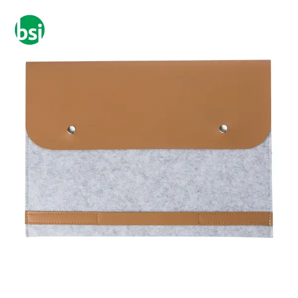RPET felt laptop pouch Jonathan -  2
