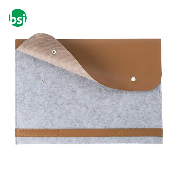 RPET felt laptop pouch Jonathan -  3
