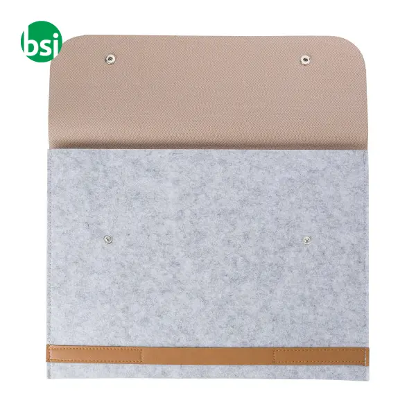 RPET felt laptop pouch Jonathan -  4