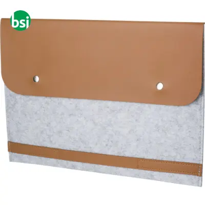 RPET felt laptop pouch Jonathan - Immagine 6