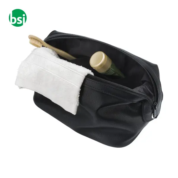 Leather toiletry bag Flynn -  2