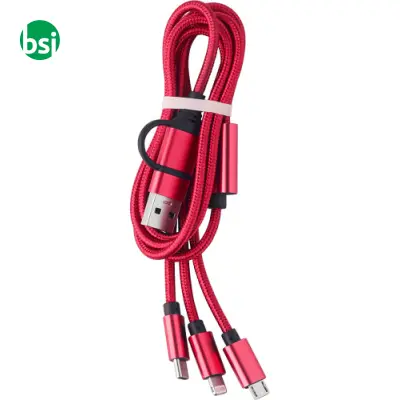 Nylon charging cable Leif - Immagine 5