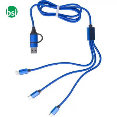 Nylon charging cable Leif - Immagine 2