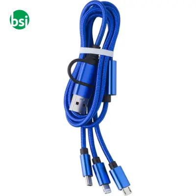 Nylon charging cable Leif - Immagine 3