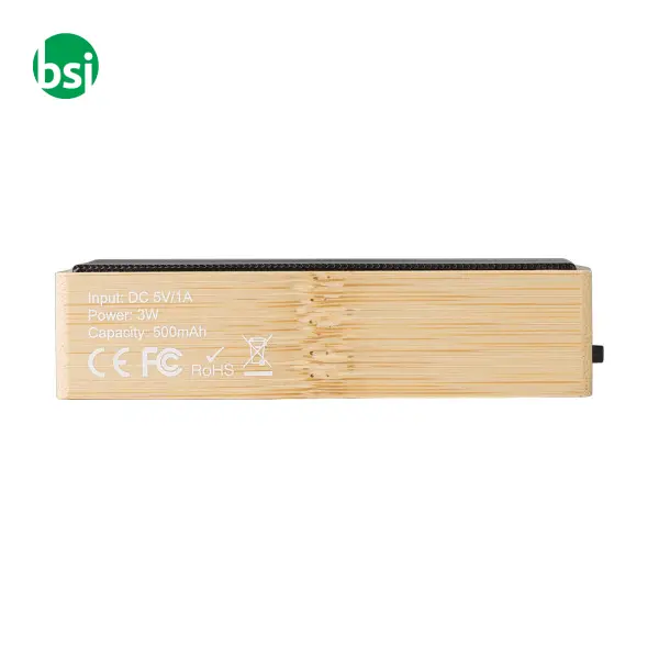Bamboo wireless speaker Fox -  4