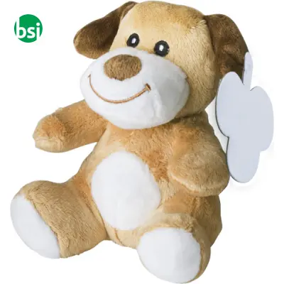 Plush toy dog Valentina