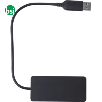 Recycled aluminium USB Hub Layton - Immagine 4