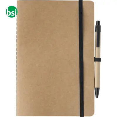 Recycled carton notebook A5 Theodore - Immagine 5