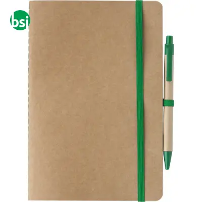 Recycled carton notebook A5 Theodore - Immagine 6