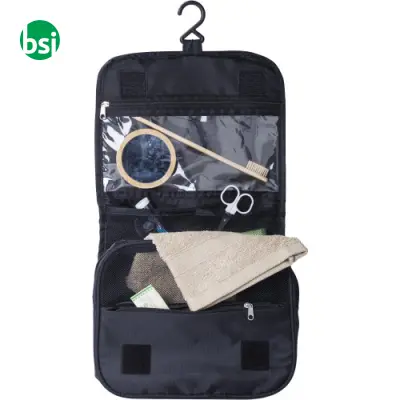 Polyester travel toiletry bag Merrick - Immagine 4