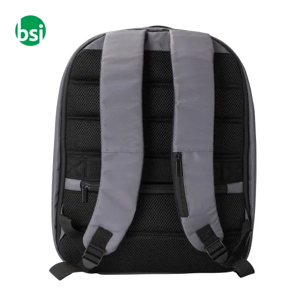 RPET polyester anti-theft laptop backpack -  3