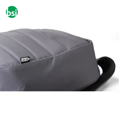 RPET polyester anti-theft laptop backpack - Immagine 7
