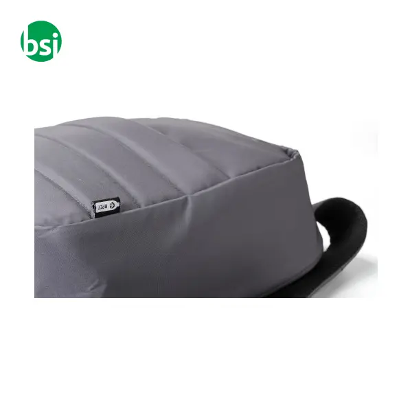 RPET polyester anti-theft laptop backpack -  7